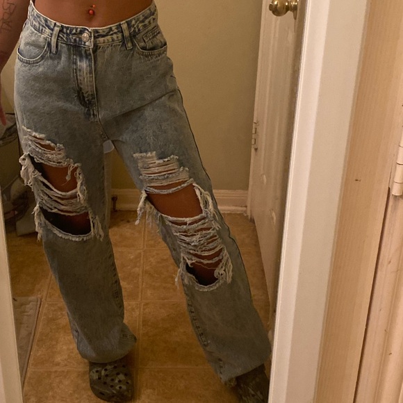 OVERSIZED JEANS - Picture 3 of 6